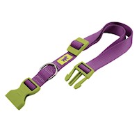 FERPLAST  COLLAR VIOLET NYLON PARA PERRO AJUSTABLE C10/32