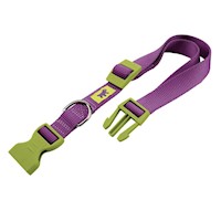 FERPLAST  COLLAR VIOLET NYLON PARA PERRO AJUSTABLE CLUB C20/56