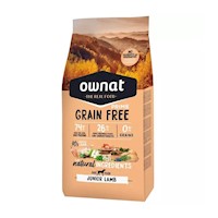 Ownat Prime Libre de Granos Junior Sabor Cordero 12kg