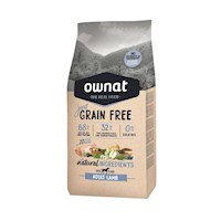 Ownat Just Libre de Granos Adulto Sabor Cordero 14Kg