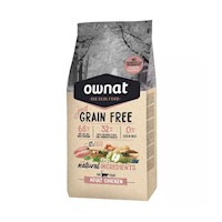 Ownat Just Libre de Granos Gato Adulto Sabor Pollo 1Kg