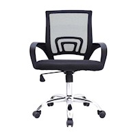 Silla de Oficina Ergonomica Giratoria Atlantis Eco Negro