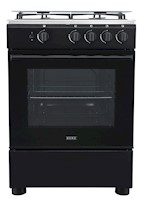 Cocina Bord 24" 4 Hornillas Negro