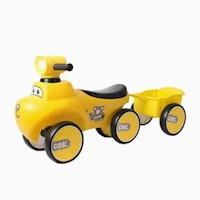 Coche De Equilibrio Carrito Para Niños Musical Luces Paseo Con Remolque - Amar