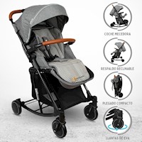 Coche Cuna Mecedora INFANTI »ROCKING» GRAY