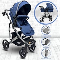 Coche Deportivo Moises BABY KITS »SPRING PLUS» BLUE