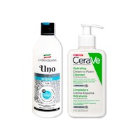 Shampo Uno + Limpiador Crema Espumosa Hydrating Cream-to-Foam 236ml