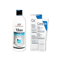 Shampo Uno + Cerave Crema Hidratante Facial PM 52ml