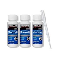 Minoxidil Liquido 60ml Kirkland 3 Unidades