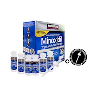 6 Minoxidil Liquido Kirkland + 1 GOTERO ORIGINAL  ADICIONAL DE  REGALO