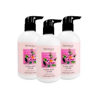 3 Loción Corporal Floral Flores Prohibidas 260Ml - Bioaqua