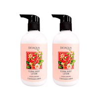 2 Loción Corporal Floral Pasion 260Ml - Bioaqua