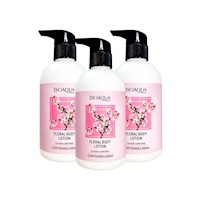 3 Loción Corporal Floral Romantico 260Ml - Bioaqua