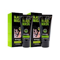2 Mascarilla Facial Negra 60G - Bioaqua