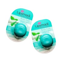 Bálsamo labial de menta - Lipsmack Portugal 12.5g 2 unid