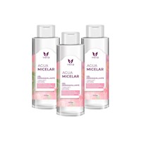 3 Agua Micelar En Gel Vena 120 ml c/u