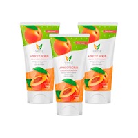 3 Exfoliante Natural Apricot Scrub 150gr c/u