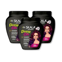 CREMA TRATAMIENTO CAPILAR DIVINA COR 1000G - SKALA 3 UNID