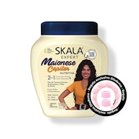 CREMA MAYONESA CAPILAR NUTRITIVA SKALA + REGALO DIADEMA Y MUÑEQUERAS