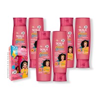 3 Und Shampoo Acondicionador Crespinho divino kids Skala Expert 325ml