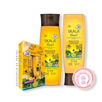 Shampoo + Acondicionador Maracuyá e Óleo de Patauá Skala Expert 325ml + REGALO