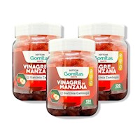 Gomitas Adultos Vinagre de Manzana Sottcor 130 Gomitas 3 Pack
