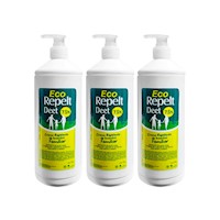 Repelente Familiar Eco Repelt Deet 75% 1lt La cooper 3 und