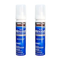 Minoxidil Espuma Kirkland 60ml 2 Unidades