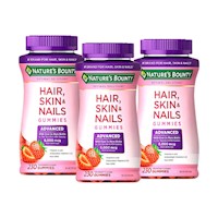 Hair Skin & Nails 6,000mcg of Biotin, 230 Gomitas 3 Unidades