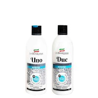 Shampoo Uno + Reacondicionador Due La Brasiliana 500Gr