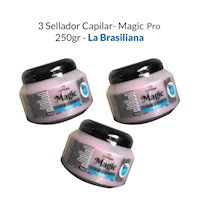 3 Sellador Capilar- Magic Pro 250gr - La Brasiliana