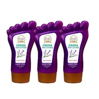3 Crema Hidratante Para Los Pies - Lavander 120 Ml