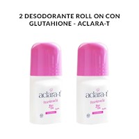 2 Desodorante Roll On Con Glutahione - Aclara-T