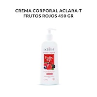 Crema Corporal Aclara-T Frutos Rojos 450Gr