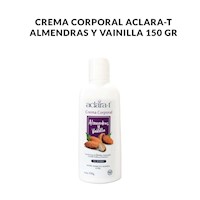 Crema Corporal Aclara-T Almendras Y Vainilla 150Gr