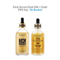 Pack Serum Gold 24k 100ml + Gold 99% Vip 50ml