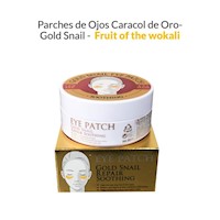 Mascarilla Para Ojeras Gold Snail - Fruit Of The Wokali