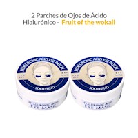 2 Mascarillas Para Ojeras Acido Hyaluronico- Fruit Of The Wokali