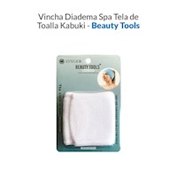 Vincha Diadema Spa Tela de Toalla Kabuki Beauty Tools