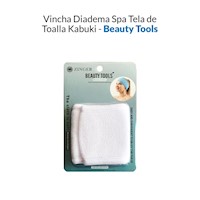 Vincha Diadema Spa Tela De Toalla Kabuki Beauty Tools