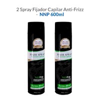 2 Spray Fijador Capilar Anti-Frizz - NNP 600ml