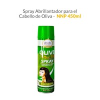 Spray Abrillantador Para El Cabello De Oliva - Nnp 450Ml