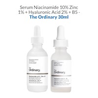 Serum Niacinamide 10% Zinc 1% + Hyaluronic Acid 2% + B5 - The Ordinary 30ml