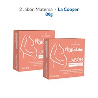 2 Jabón Materna - La Cooper 80g