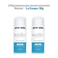 2 Rejuvenece Plus Serum Concentre Retinol - La Cooper 30G