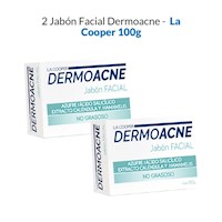 2 Jabón Facial Dermoacne - La Cooper 100g