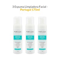 3 Espuma Limpiador Facial - Portugal 175ml