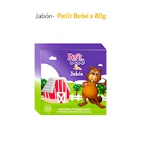 Jabón Petit Bebé x 80g