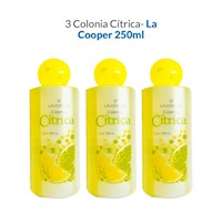 3 Colonia Cítrica La Cooper X 250Ml