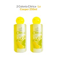 2 Colonia Cítrica La Cooper x 250ml
